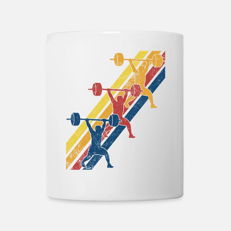 Gewichtheben Gewichtheber - Tasse - Weiß