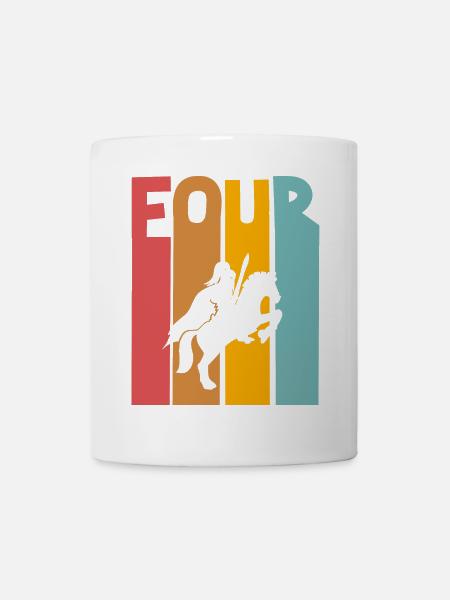 4 Jahre Ritter Kinder - Tasse - Weiß