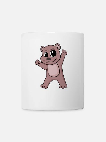 Bär - Tasse - Weiß