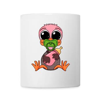 Bouquet Bébé - Mug blanc - blanc - Devant