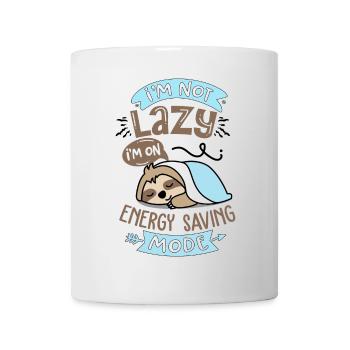 I'm not lazy in power saving mode - Mug - white - Front