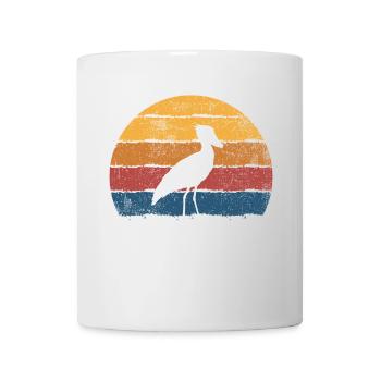Schuhschnabel Vogel - Tasse - Weiß - Vorne