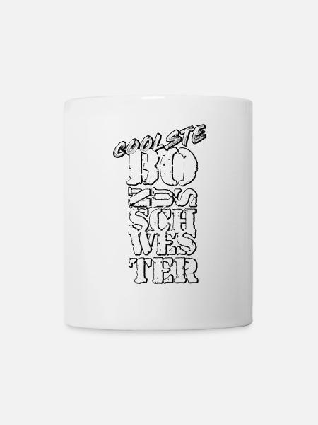 Bonus schwester - Tasse - Weiß