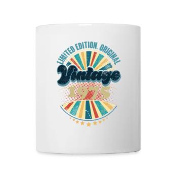 Year of birth 1975 Birthday Vintage - Mug - white - Front