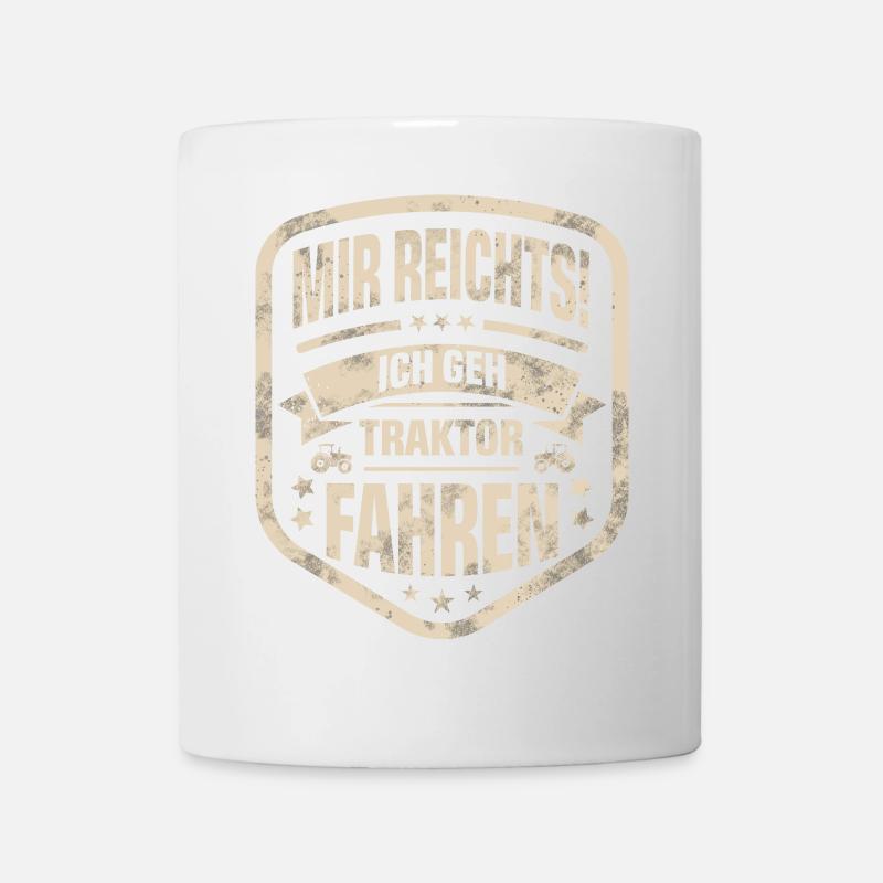 Traktor - Tasse - Weiß