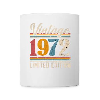 1972 Année de naissance Vintage Retro Vintage - Mug blanc - blanc - Devant