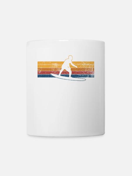 Surfen Surfer - Tasse - Weiß