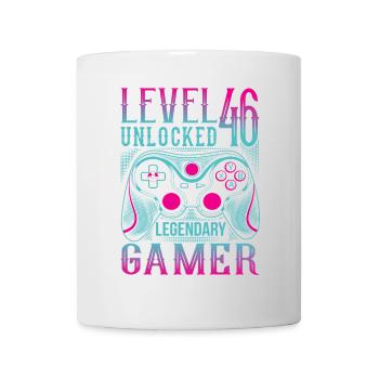 46th Birthday Level 46 Gamer Gaming Gaming - Mug - white - Front