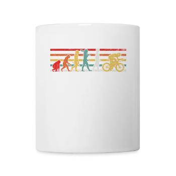 Radfahren Radfahrer - Tasse - Weiß - Vorne