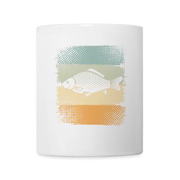 Carpe - Mug blanc - blanc - Devant