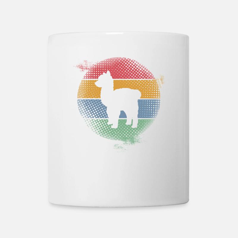 Alpaka - Tasse - Weiß