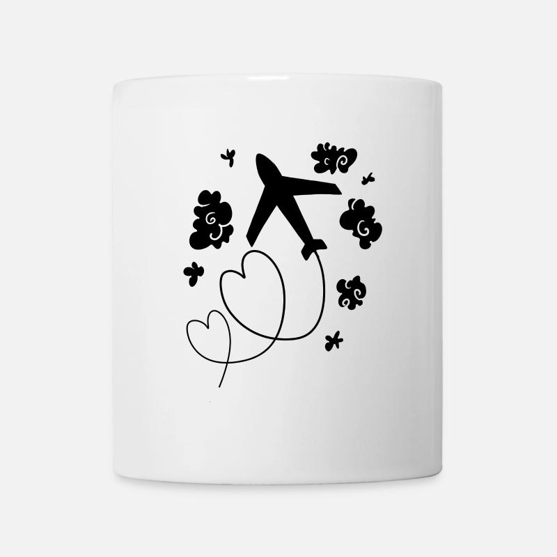 Airplane - Mug - white
