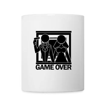 JGA Bride Groom Marriage Game Over Gift - Mug - white - Front