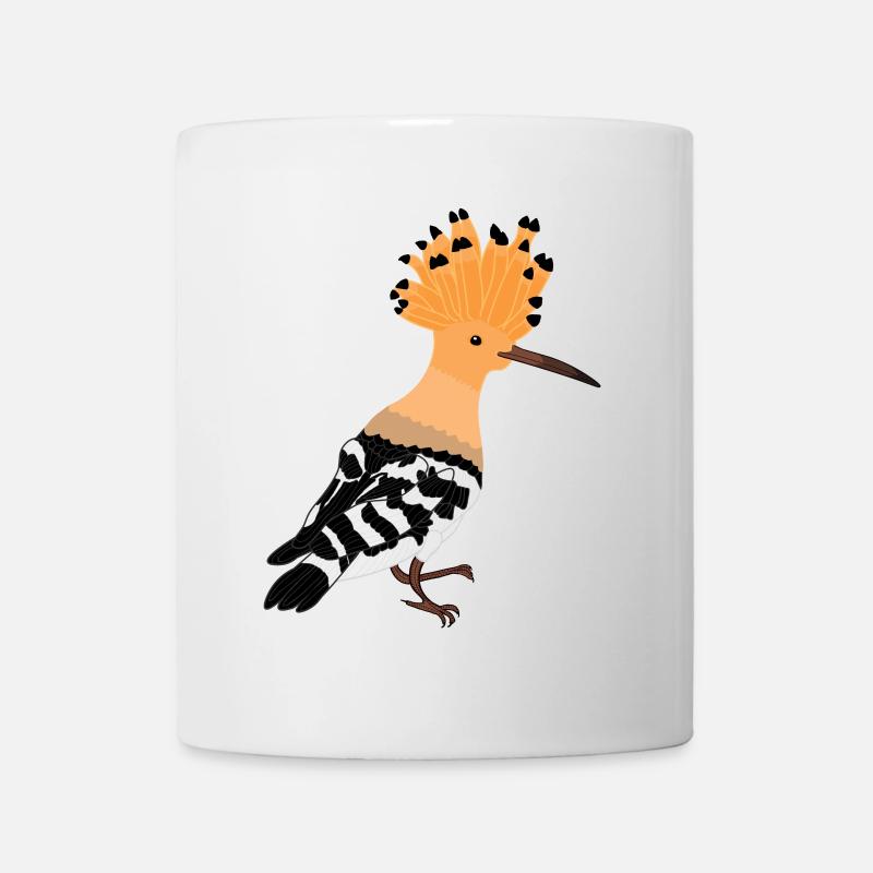 Wiedehopf Vogel, Tropenvogel - Tasse - Weiß