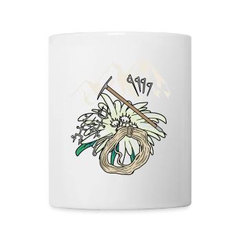 Mountaineer Outdoor Mountaineer Alps Tyrol Mountain - Mug - white - Front