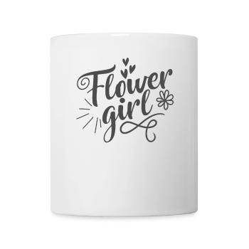 Fleur Fille Litter Basket Enfant Mariage - Mug blanc - blanc - Devant