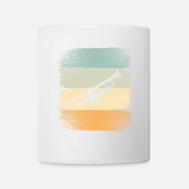 Trompete - Tasse - Weiß