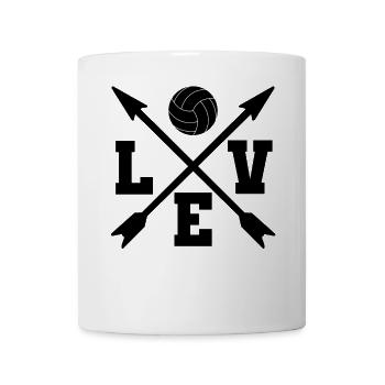 Volleyball - Mug - white - Front