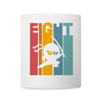 Ninja 8. Geburtstag Kinder - Tasse - Weiß - Vorne