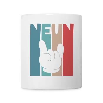 9. Geburtstag Endlich 9 Jahre - Tasse - Weiß - Vorne