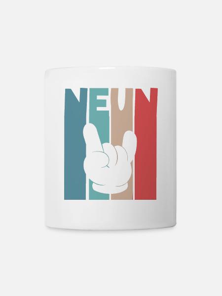 9. Geburtstag Endlich 9 Jahre - Tasse - Weiß