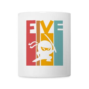 Ninja 5. Geburtstag Kinder - Tasse - Weiß - Vorne