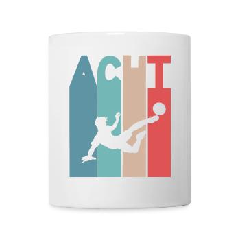 8 Jahre Kinder 8. Geburtstag Fußball - Tasse - Weiß - Vorne