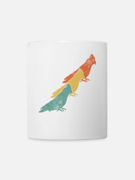 Nymphensittiche Vogel - Tasse - Weiß
