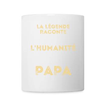 La Légende Raconte - Humour Papa - Cadeau Papa - Mug blanc - blanc - Devant