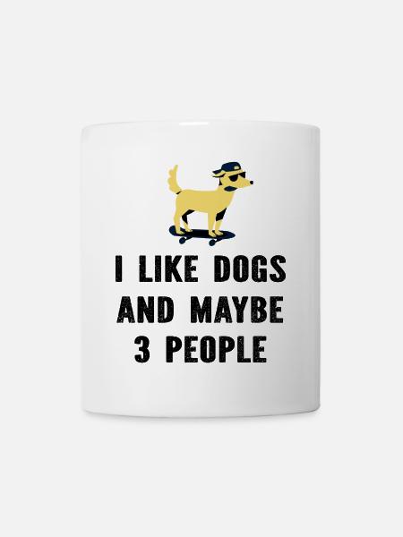 Hund Hunde - Tasse - Weiß