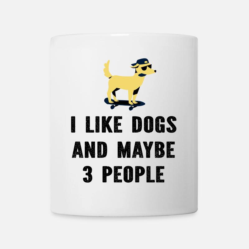 Hund Hunde - Tasse - Weiß