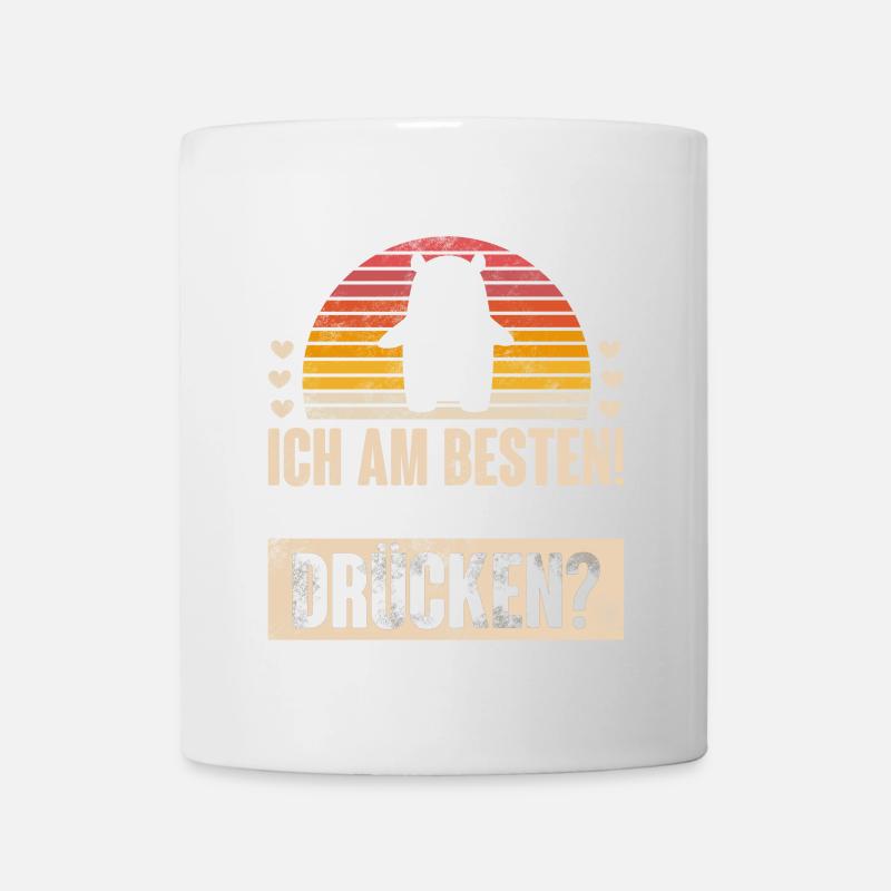 Bär Umarmung Lustig - Tasse - Weiß