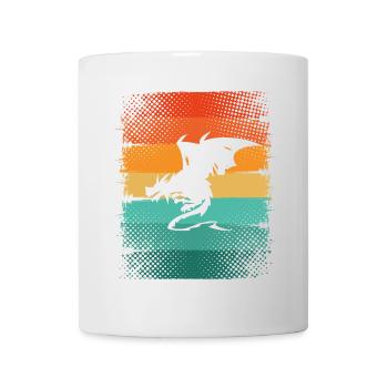 Drache - Tasse - Weiß - Vorne