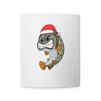 Pike Fish Christmas - Mug - white - Front
