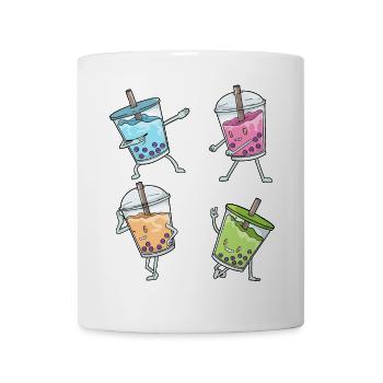 Boba Tea Kawaii - Tasse - Weiß - Vorne