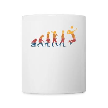 Volleyball Volleyballspieler - Tasse - Weiß - Vorne
