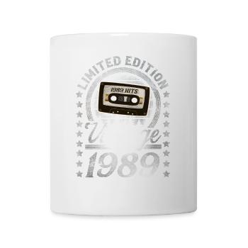1989 Année de naissance Année de construction Anniversaire Vintage - Mug blanc - blanc - Devant
