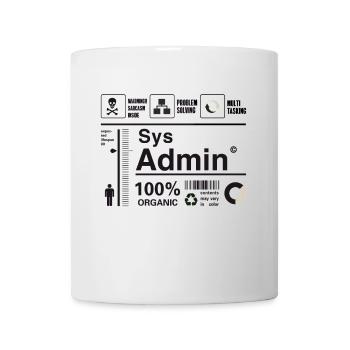 sys admin computer nerd pc kit programmer humor lo - Mug - white - Front