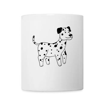 Dalmatiner - Tasse - Weiß - Vorne