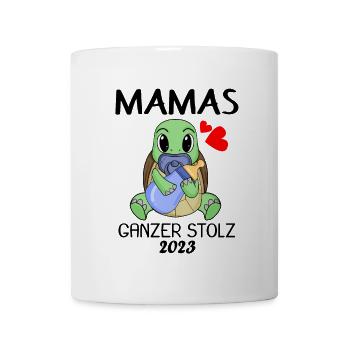 Baby 2023 - Geburt Schwanger 2023 - Tasse - Weiß - Vorne