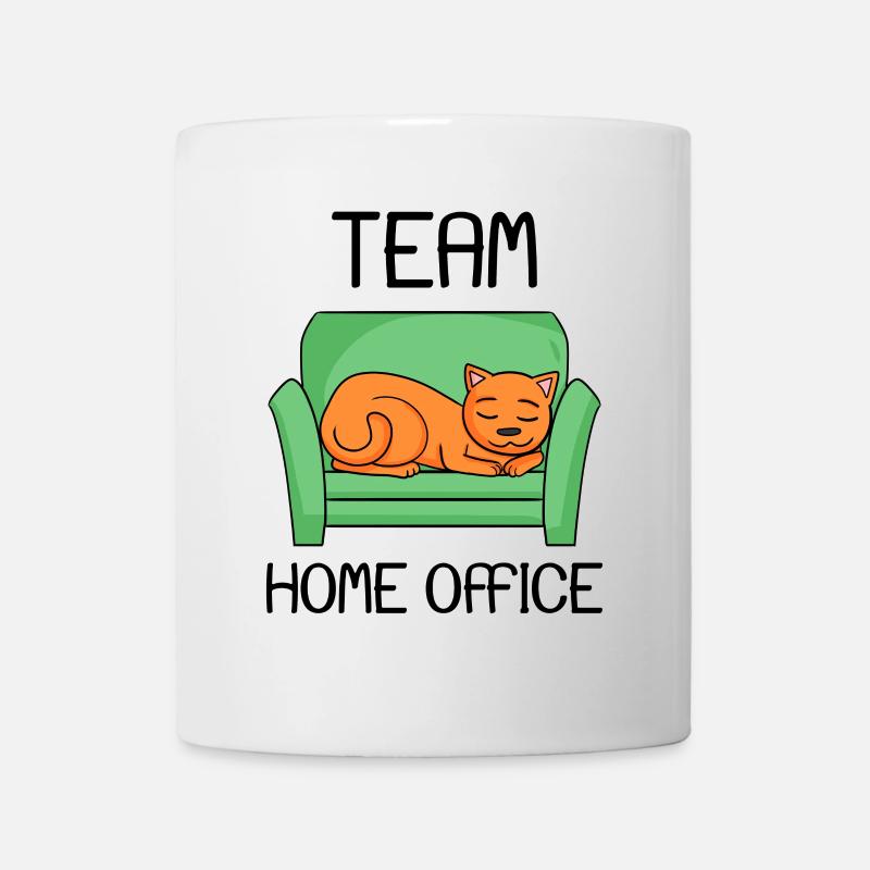 Home Office - Tasse - Weiß
