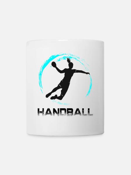 Handball - Tasse - Weiß
