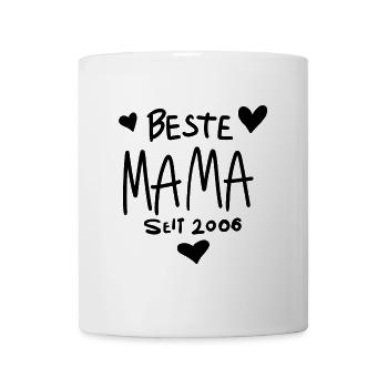 Beste Mama seit 2006 - Tasse - Weiß - Vorne