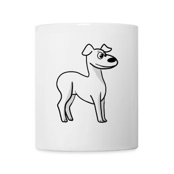 Whippet - Mug - white - Front