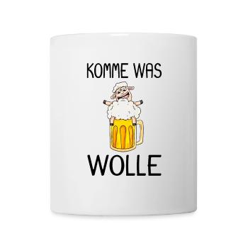 Schaf lustiger Spruch - Tasse - Weiß - Vorne