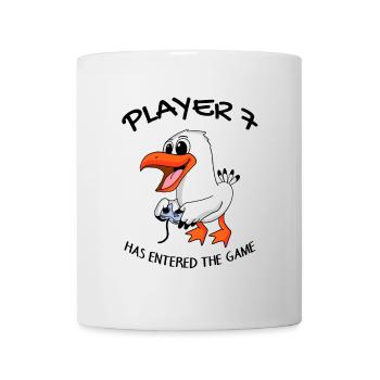 Player 7 has entered the game Baby - Mug - white - Front