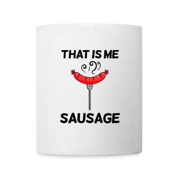 Sausage saying funny - Mug - white - Front