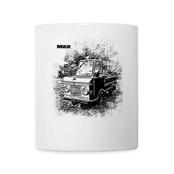 Multivoiture M22 - Mug blanc - blanc - Devant