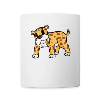Tigre à dents de sabre - Mug blanc - blanc - Devant
