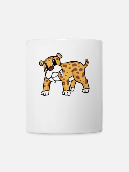 Saber-toothed tiger - Mug - white